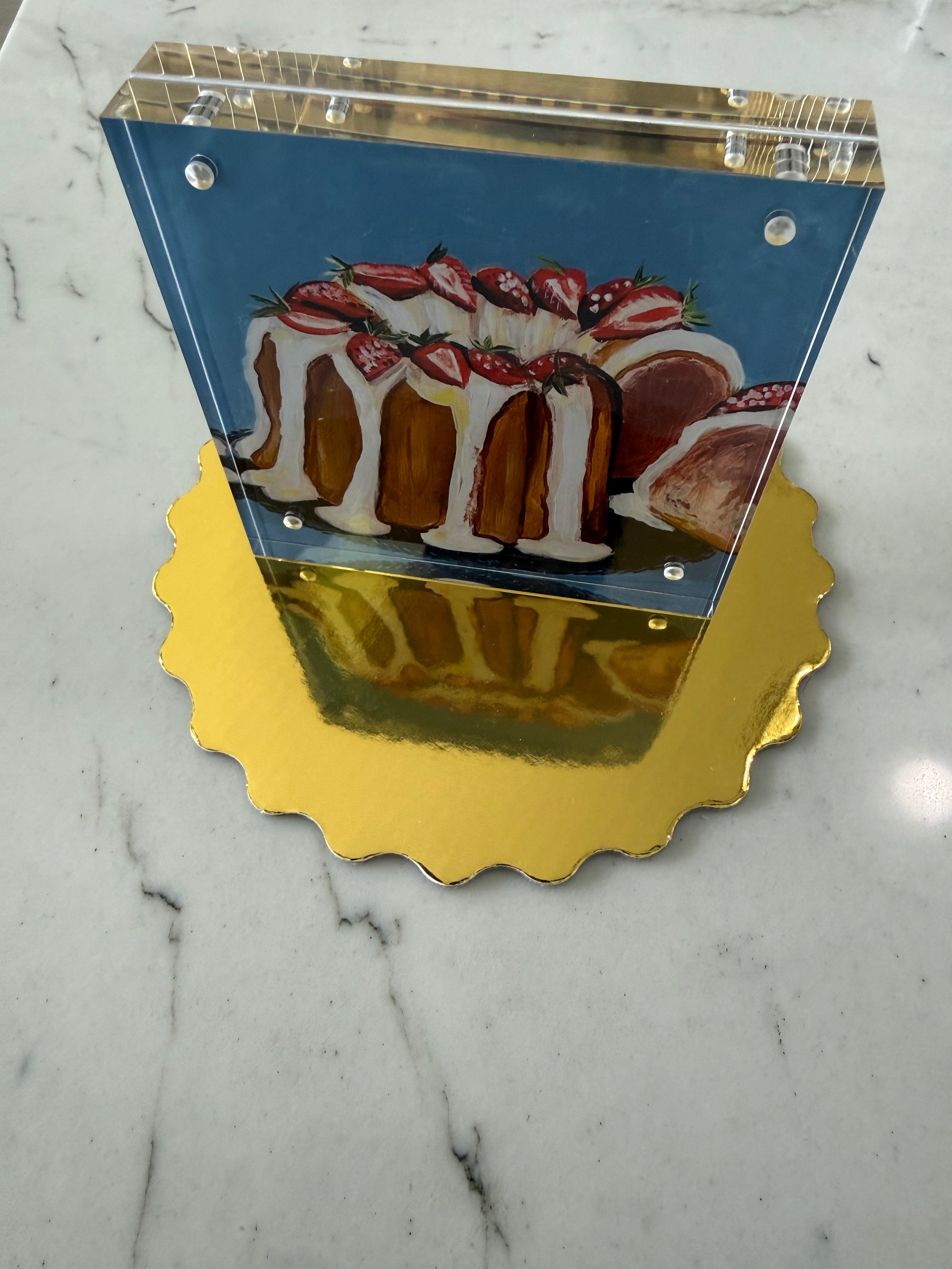 "Strawberry Bundt Cake"